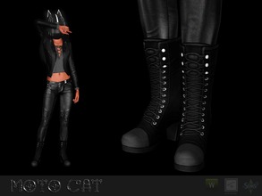 Sims 3 — Motocat shoes by Shushilda2 — - New mesh - 4 recolorable channels - CAS and Launcher icons - HD-texture