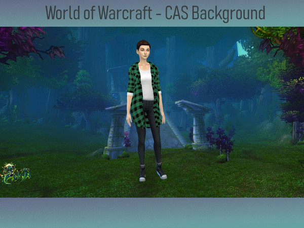 Sims 4 — World of Warcraft CAS Background 06 by Joyzilla — A World of Warcraft Background for the Sims4 CAS. Simply put