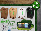 Sims 4 — NANOCAN Wood Recolor ECO  by MyDeerlingStudios — The next generation of trash disposal in new materials! Running