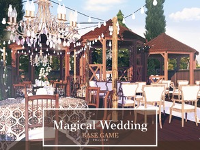 Sims 4 — Magical Wedding by Pralinesims — By Pralinesims
