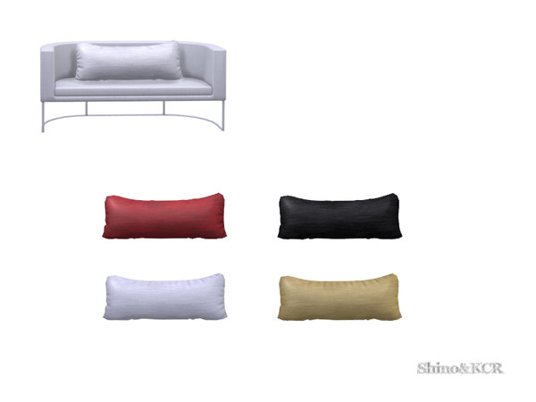 Sims 4 — Bedroom Liz - Pillow Loveseat. by ShinoKCR — Textures matching the Liz Series in Sculptures