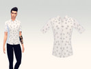 Sims 4 — White Button Up Shirt  by oldfxshioned — Base Game White button up shirt