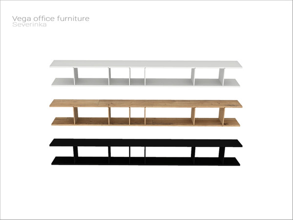 Sims 4 — [Vega office furniture] - wall shelf by Severinka_ — Wall shelf From the set 'Vega office furniture' Build / Buy