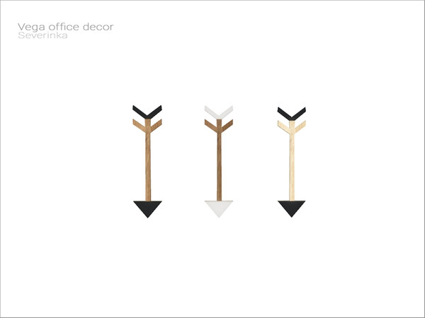 Sims 4 — [Vega office decor] - arrow wall decor 2 by Severinka_ — Arrow wall decor 2 From the set 'Vega office decor'