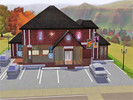 Sims 3 — Barnes And Simple Books by laughingcrow2 — Coffee shop/ bookstore. Coffee shop on the lower level can serve at
