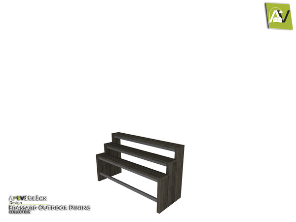 Sims 4 — Brassard Ladder Table by ArtVitalex — - Brassard Ladder Table - ArtVitalex@TSR, Dec 2018