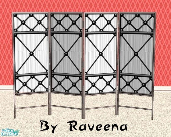 Sims 2 — Decorative Room Screens - Ball by Raveena — You will need Windkeeper's mesh for this object to work in your