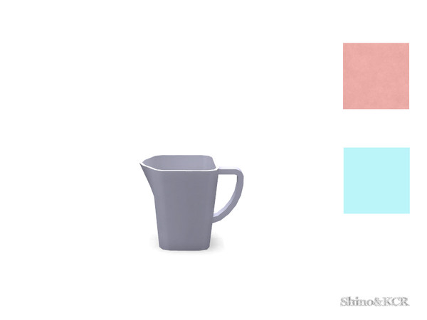 Sims 4 — Dining Liz Dishes - Milk Server by ShinoKCR — Final Set of the Liz Series in Clutter