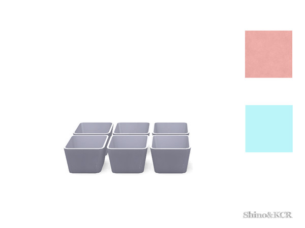 Sims 4 — Dining Liz Dishes - small Bowls by ShinoKCR — Final Set of the Liz Series in Clutter