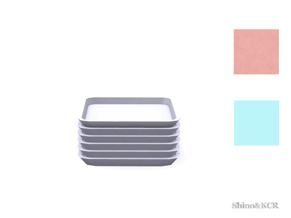 Sims 4 — Dining Liz Dishes - Plates by ShinoKCR — Final Set of the Liz Series in Clutter