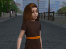 Sims 4 — Kid's Autumn Dress - Cats and Dogs needed by MusingMila — Perfect for the last few days of fall. To see more cc