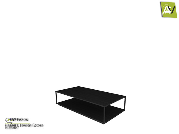 Sims 3 — Garner Coffee Table by ArtVitalex — - Garner Coffee Table - ArtVitalex@TSR, Dec 2018