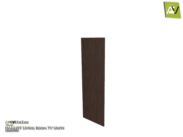 Sims 3 — Hamlett Wall Panel Flat by ArtVitalex — - Hamlett Wall Panel Flat - ArtVitalex@TSR, Dec 2018