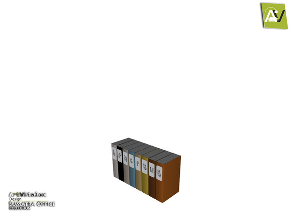 Sims 4 — Sumatra Books by ArtVitalex — - Sumatra Books - ArtVitalex@TSR, Jan 2019