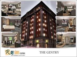 Sims 3 — The Gentry by Ray_Sims — Formerly utilitarian working class housing, The Gentry long fell out of favor.