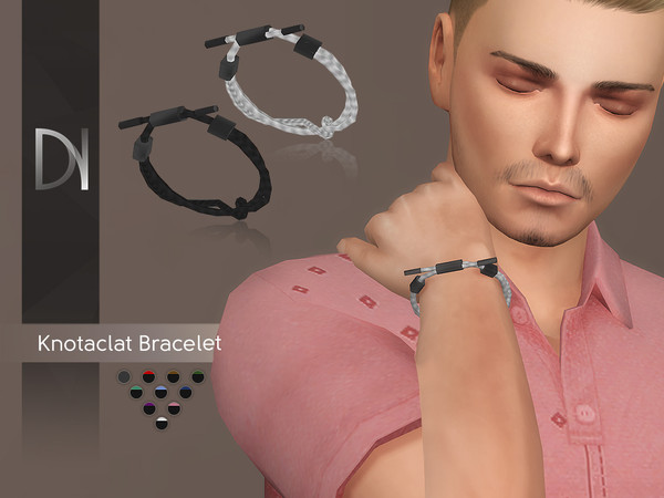 Sims 4 — Knotaclat Bracelet [Right] by DarkNighTt — Knotaclat Bracelet Have 10 colors. Hope you enjoy!