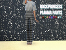 Sims 4 — Pajama Pants by RockPrincess2 — Pants Without HQ mod 10 swatches
