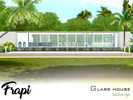 Sims 3 — Glass House I by Frapi — Modern Glass House for your simmies. Industrial modern style. Medium house, full