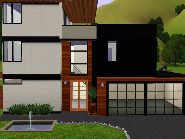 Sims 3 — Nelson by jparham2 — Luxurious and contemporary for those classy sims. This home features an awesome open floor