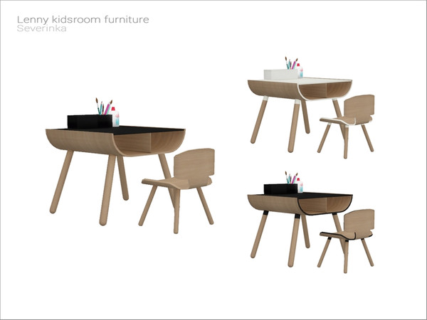 Sims 4 — [Lenny kidsroom] - activity table by Severinka_ — Activity table From the set 'Lenny kidsroom' Build / Buy