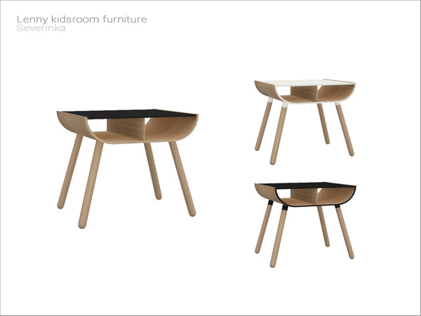 Sims 4 — [Lenny kidsroom] - desk by Severinka_ — Desk From the set 'Lenny kidsroom' Build / Buy category: Kids / Kids