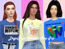 Sims 4 — Degu Tegu Sweater Crop Top (MESH NEEDED) by allierose000 — SECOND CC I HAVE MADE.BETTER THAN MY FIRST, CUTE FUN