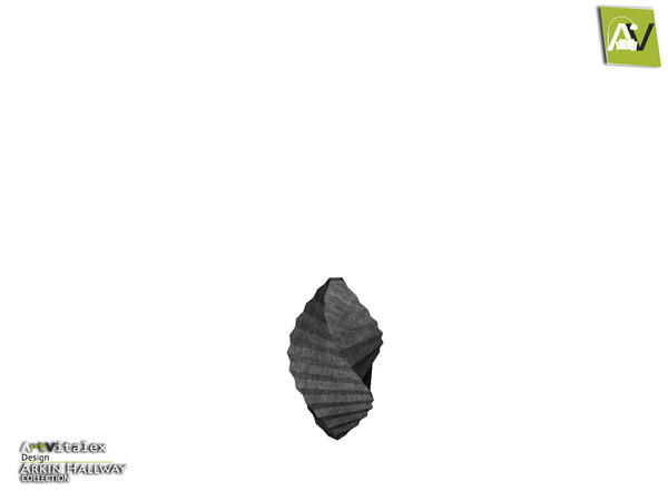 Sims 4 — Arkin Vase Embossed Twisted Big by ArtVitalex — - Arkin Vase Embossed Twisted Big - ArtVitalex@TSR, Jan 2019