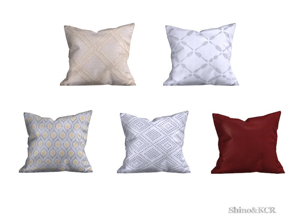 Sims 4 — Single Bedroom Liz - Pillow Floor by ShinoKCR — Guest Room or Single Bedroom for the Liz Series in Sculptures