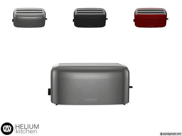 Sims 4 — Helium Toaster by wondymoon — - Helium Kitchen - Toaster - Wondymoon|TSR - Creations'2019