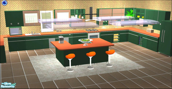 Sims 2 — Clara Mango Recolor by Elize-37sims — A mango recolor of the Clara Kitchen