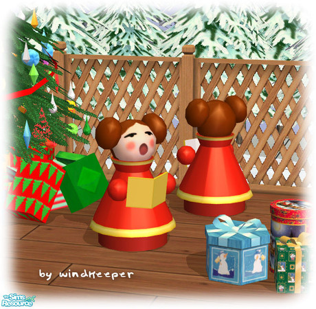 Sims 2 — Xmas Starlet large 4 by Windkeeper — Linked to Xmas Starlet - main mesh from this set for colors and requires