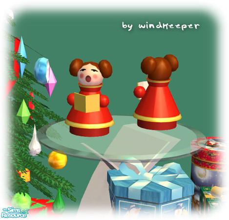 Sims 2 — Xmas Starlet 4 by Windkeeper — Linked to Xmas Starlet - main mesh from this set for colors and requires that
