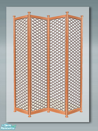 Sims 2 — Room Screen - Screen 03 by Shakeshaft — Part of a set of 4 new decorative items to add the finishing touches to