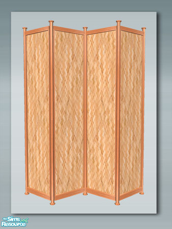 Sims 2 — Room Screen - Screen 02 by Shakeshaft — Part of a set of 4 new decorative items to add the finishing touches to