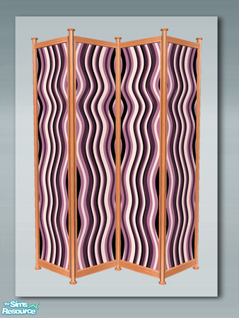 Sims 2 — Room Screen - Screen 01 by Shakeshaft — Part of a set of 4 new decorative items to add the finishing touches to