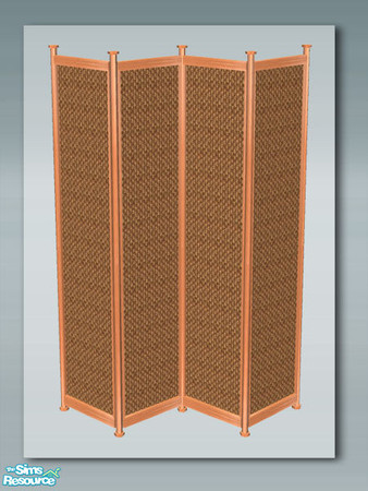 Sims 2 — Room Screen - Mesh by Shakeshaft — Part of a set of 4 new decorative items to add the finishing touches to your