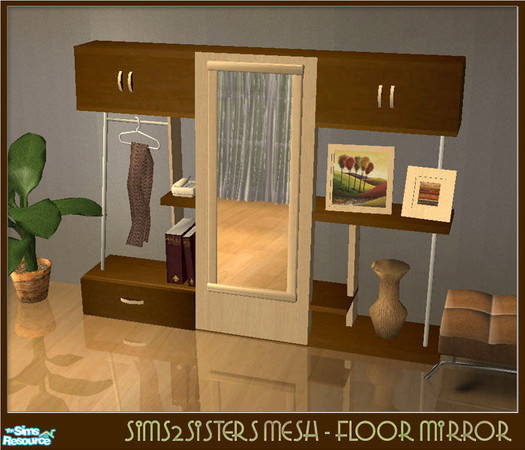 Sims 2 — S2S Floor Mirror - Mesh by sims2sisters — 