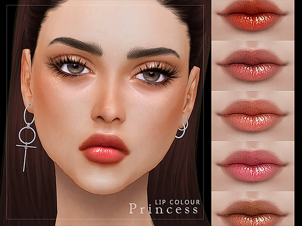 Sims 4 — [ Princess ] - Lip Colour by Screaming_Mustard — A simple, natural looking lip. For males/females, teen +. With