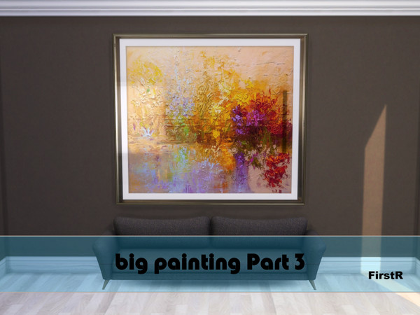 Sims 4 — Big Painting Part 3 by FirstR2 — Big Painting for your Sims