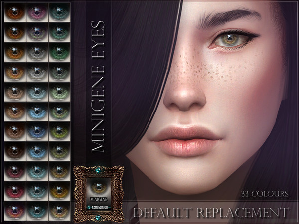 Sims 4 — Minigene Eyes (Default) by RemusSirion — Since TSR removed me from their Artist program on 30th of August 2024,