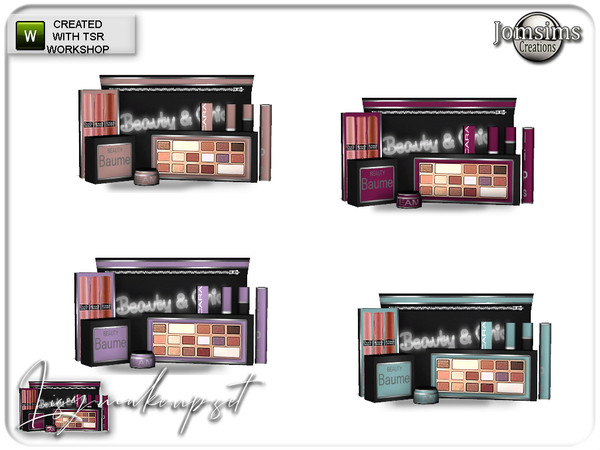 Sims 4 — lisy decor make up set mixmakeup 1.1 by jomsims — lisy decor make up set mixmakeup 1.1