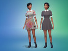 Sims 4 — Trillyke ViViD Dress Recolor - Mesh needed by chocolatecowplant — A simple recolor of Trillyke's ViViD dress.