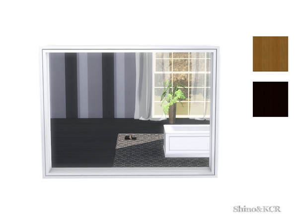 Sims 4 — Bathroom Classy - Wall Mirror by ShinoKCR — Classic Bathroom Furniture - remade for Sims4 by Request