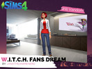 Sims 4 — W.i.t.c.h. Fan's Dream - CAS Background by JanaTheAnimeNerd — Are you a w.i.t.c.h. fan? Do you miss the