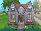 Sims 4 — Old Townhouse by kms93 — An old, refurbished Townhouse most suitable for a single Sim. 1 Bedroom 1 Bathroom 1