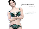 Sims 4 — Forest Nightshade Lingerie Set  by Kireina_Sims2 — Forest Nightshade Lingerie Set 