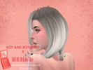 Sims 4 — D. - HOT AND BOTHERED X BLUSH by Dlonysus — Hot and Bothered is a bright pinky coral. CREDITS: Kylie Cosmetics