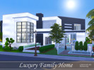 Sims 4 — Luxury Family Home *No cc*  by Runaring — This house is luxury Family modern home with two floors. This house
