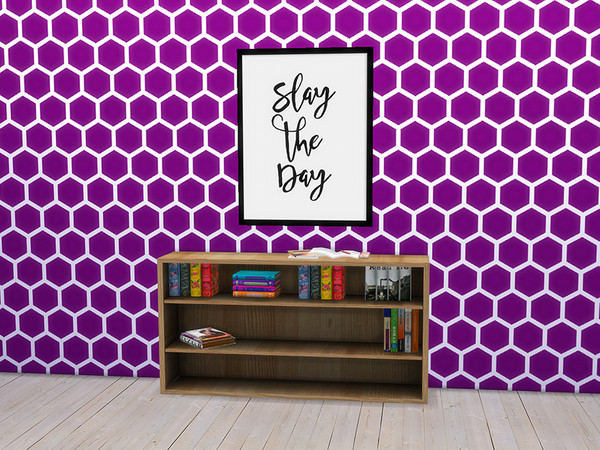 Sims 4 — Victor Wall 9 by modelsims4 — Victor Wall - 10 swatches - Made with Sims4Studio and Adobe Photoshop - All wall