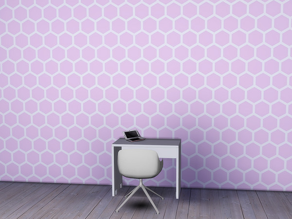Sims 4 — Victor Wall Pastel 8 by modelsims4 — Victor Wall Pastel - 10 swatches - Made with Sims4Studio and Adobe